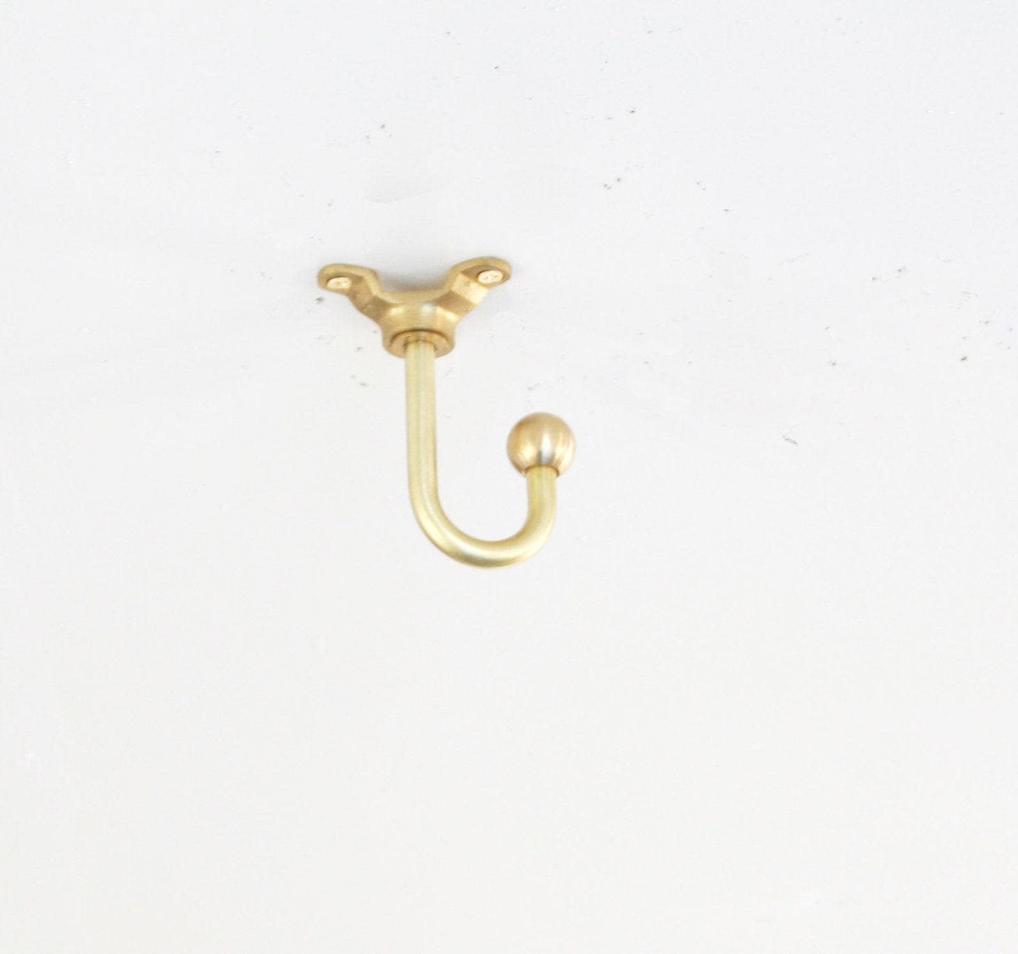 Modern Brass Ceiling Hook - Brass Planter Hook - Brass Plant Hanger - Brass Ceiling Hook, No.1509