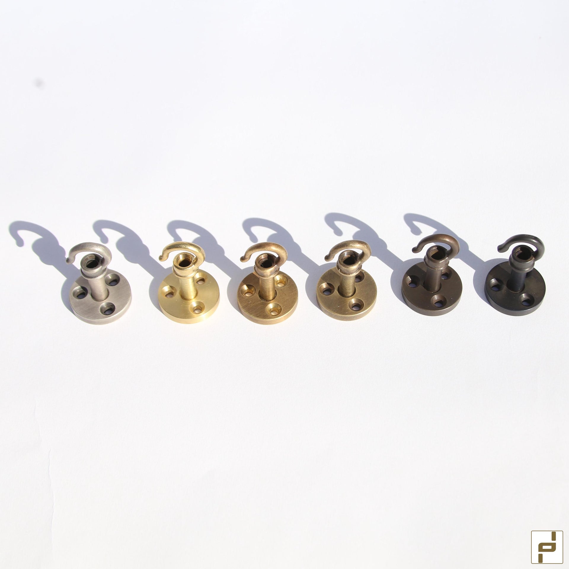 Brass Pendant Lighting Hook, Industrial style ceiling lamp hooks, ceiling lighting hooks No.0353