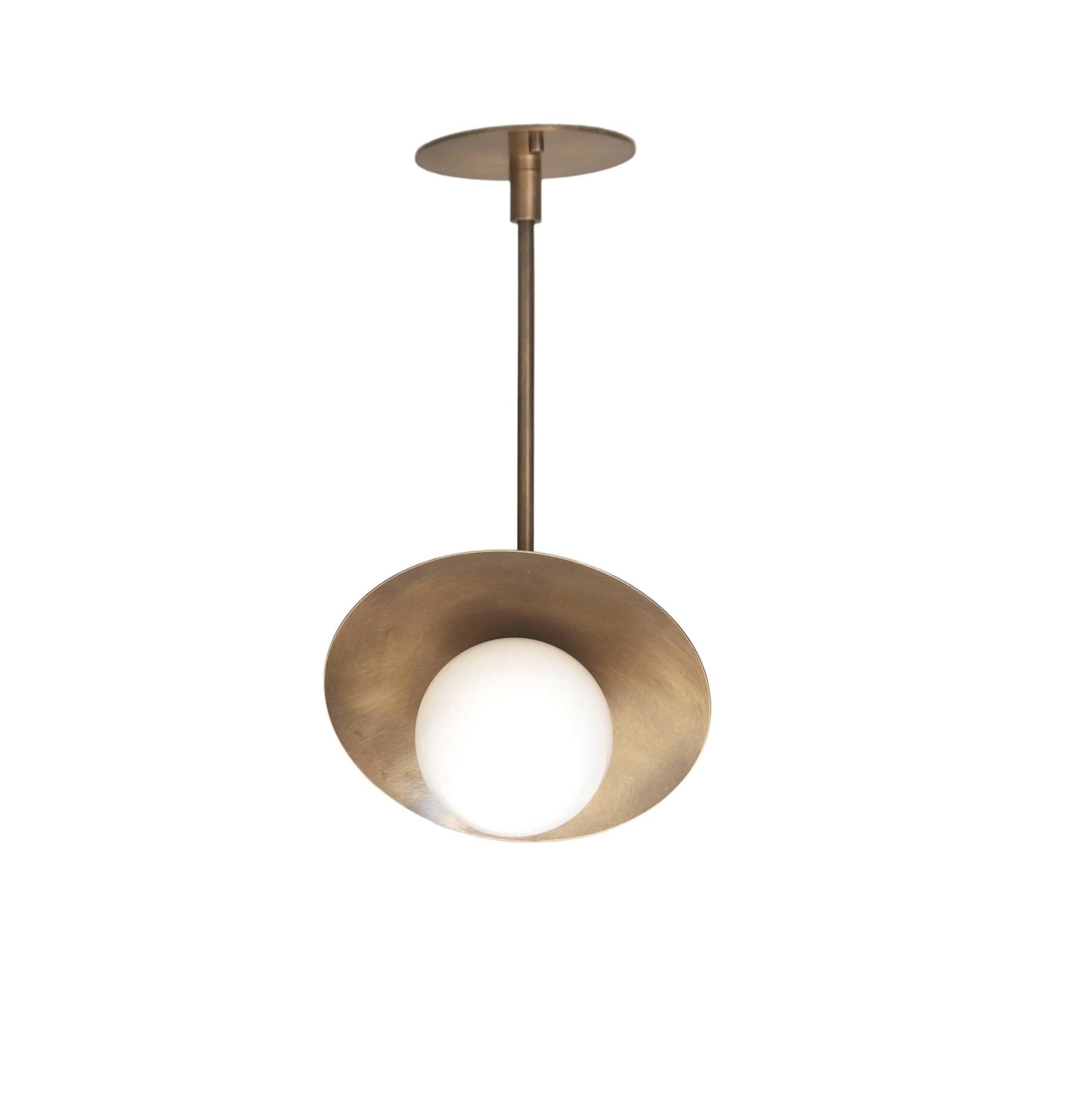 Ceiling light, Modern ceiling light, Aged brass ceiling light, UL Listed. No.0325