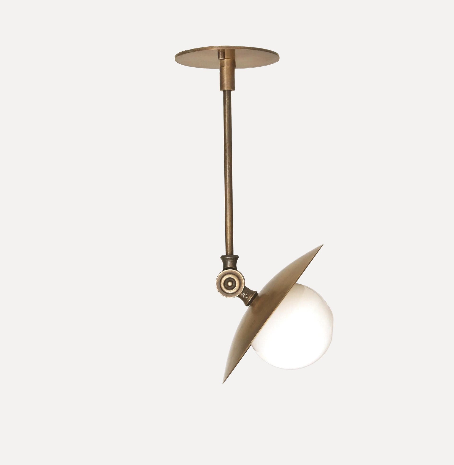 Ceiling light, Modern ceiling light, Aged brass ceiling light, UL Listed. No.0325