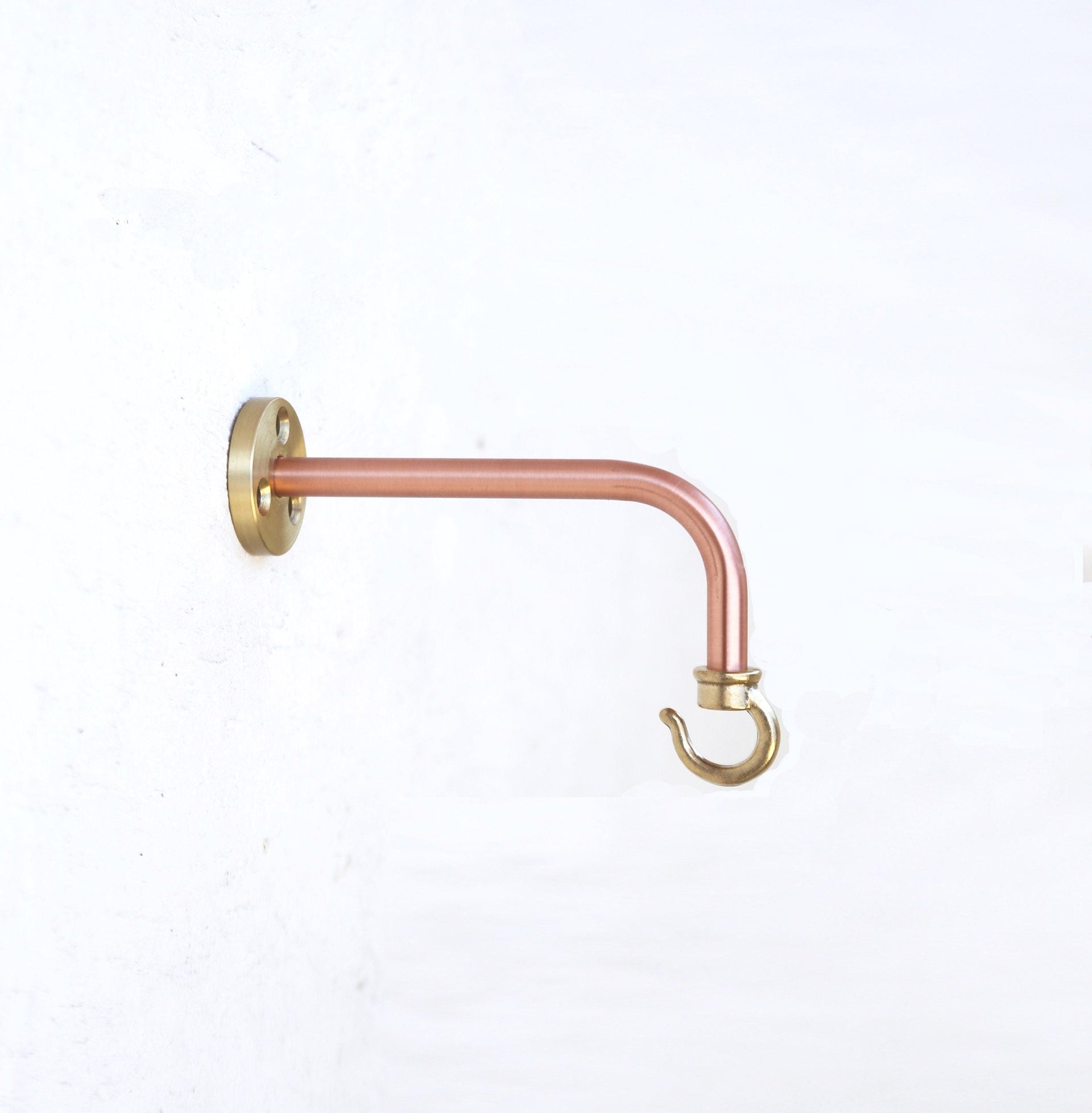 Brass And Copper planter hanger - Wall hanger - Wall hook - Brass And Copper planter hook, No.1502