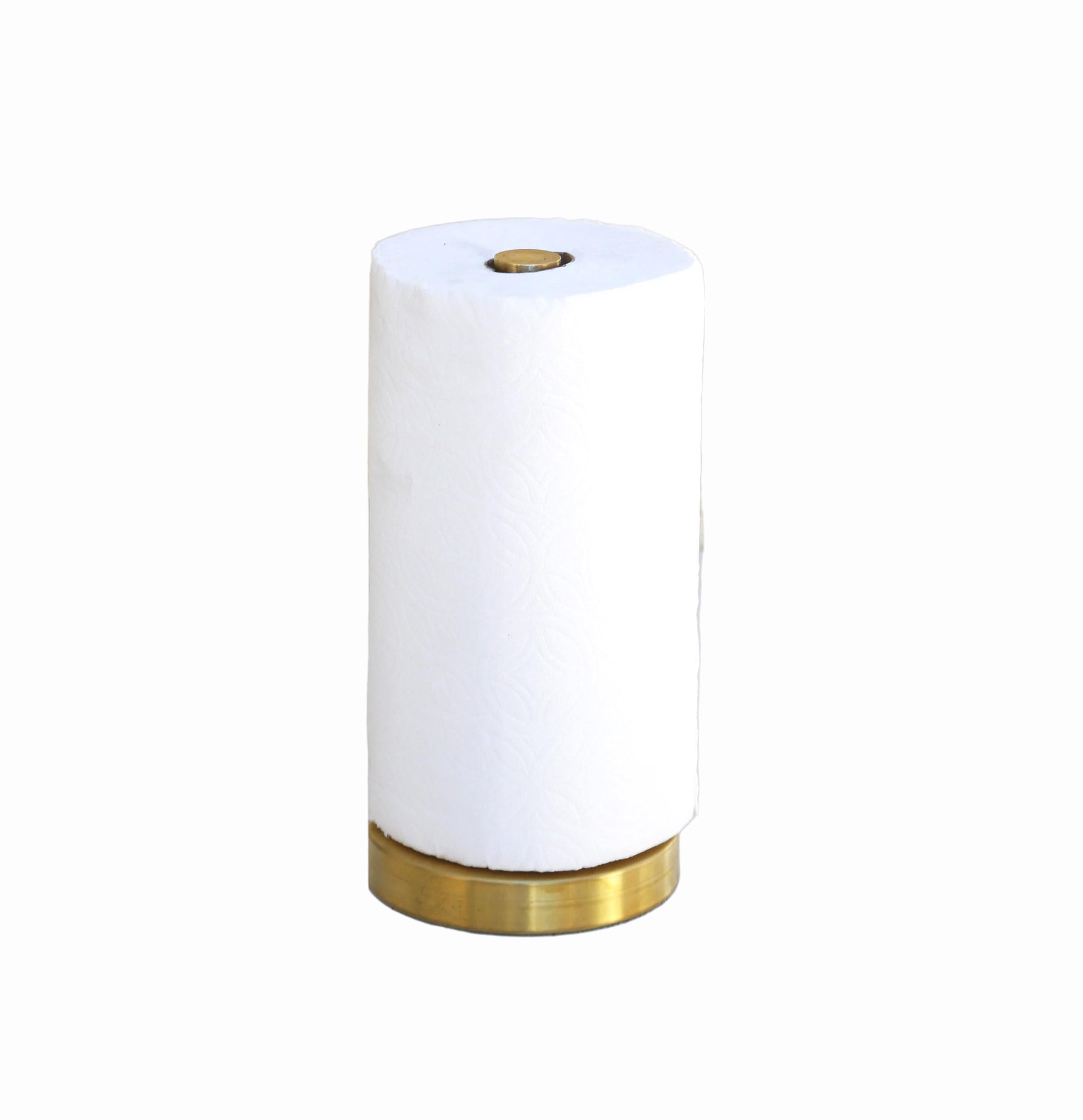 Solid Brass Paper Towel Holder, Modern Brass Paper Towel Holder, No.0395