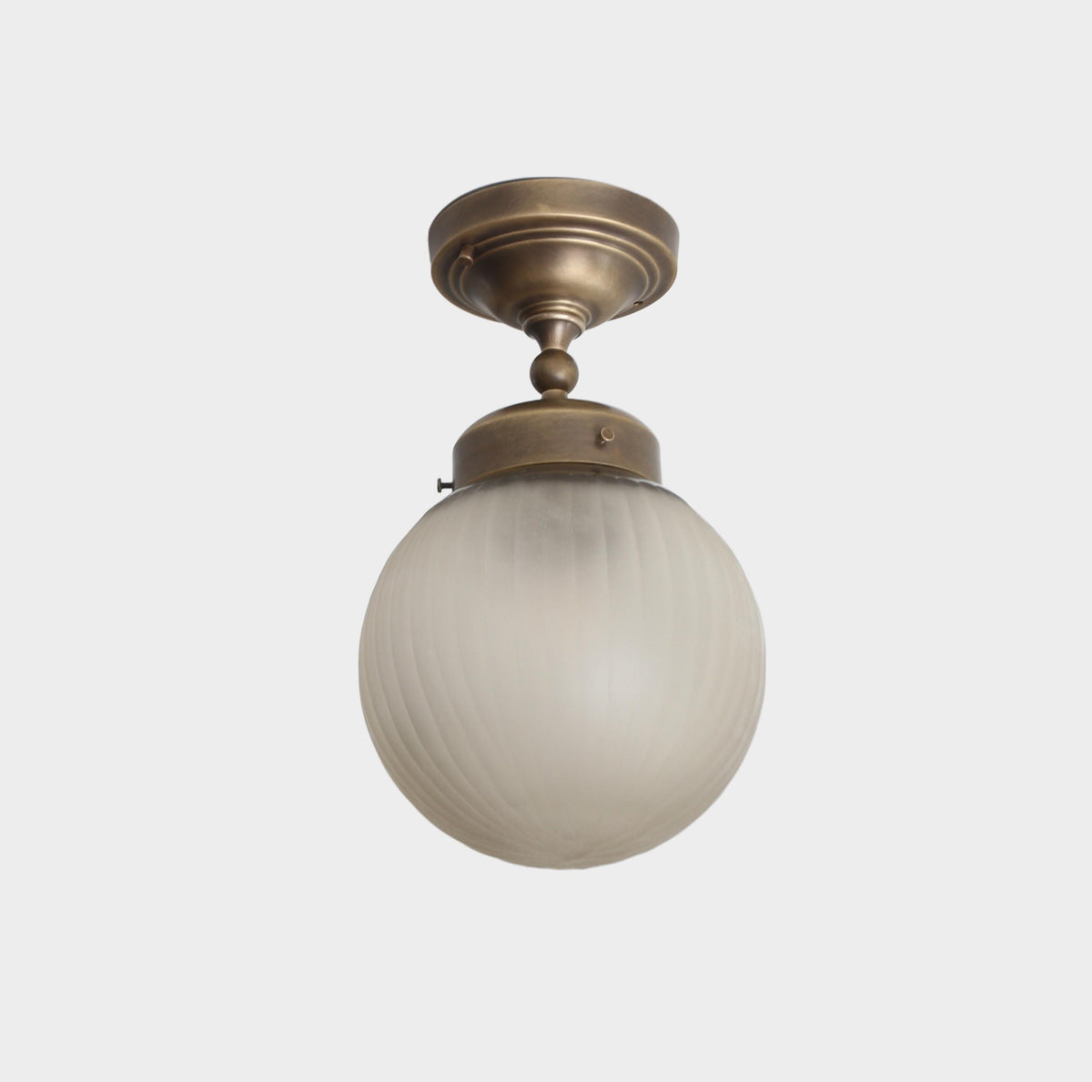 Brass Flush Mount /Semi-Flush Mount Ceiling Light Fixture/Ciling light with shade/Brass ceiling light, UL Listed, No.4004