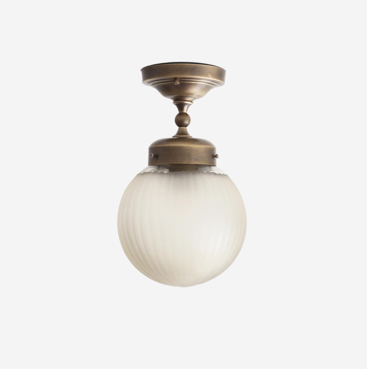 Brass Flush Mount /Semi-Flush Mount Ceiling Light Fixture/Ciling light with shade/Brass ceiling light, UL Listed, No.4004