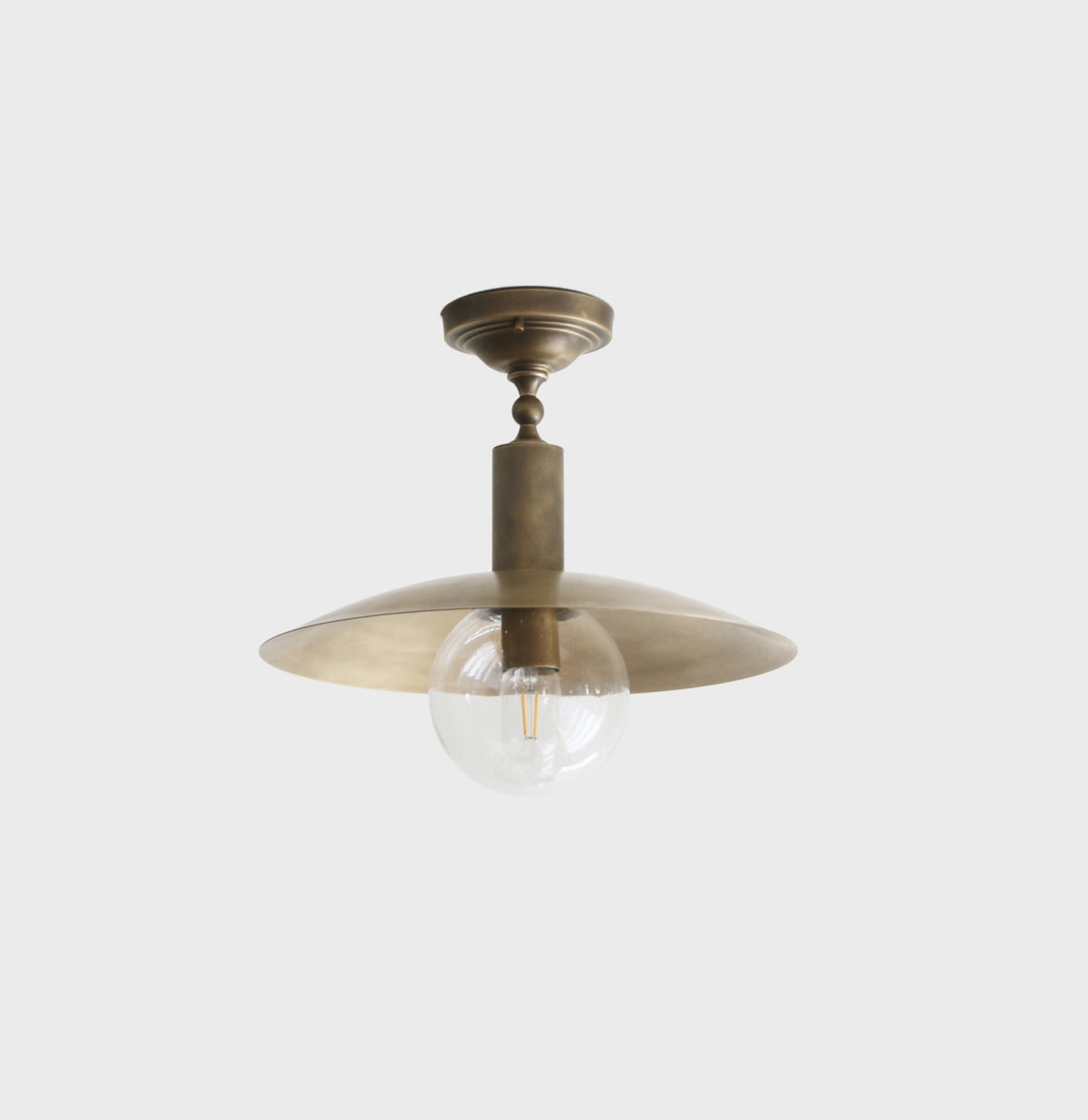 Flush mount ceiling light , Brass  ceiling light, Flush mount light, UL Listed, No.4007