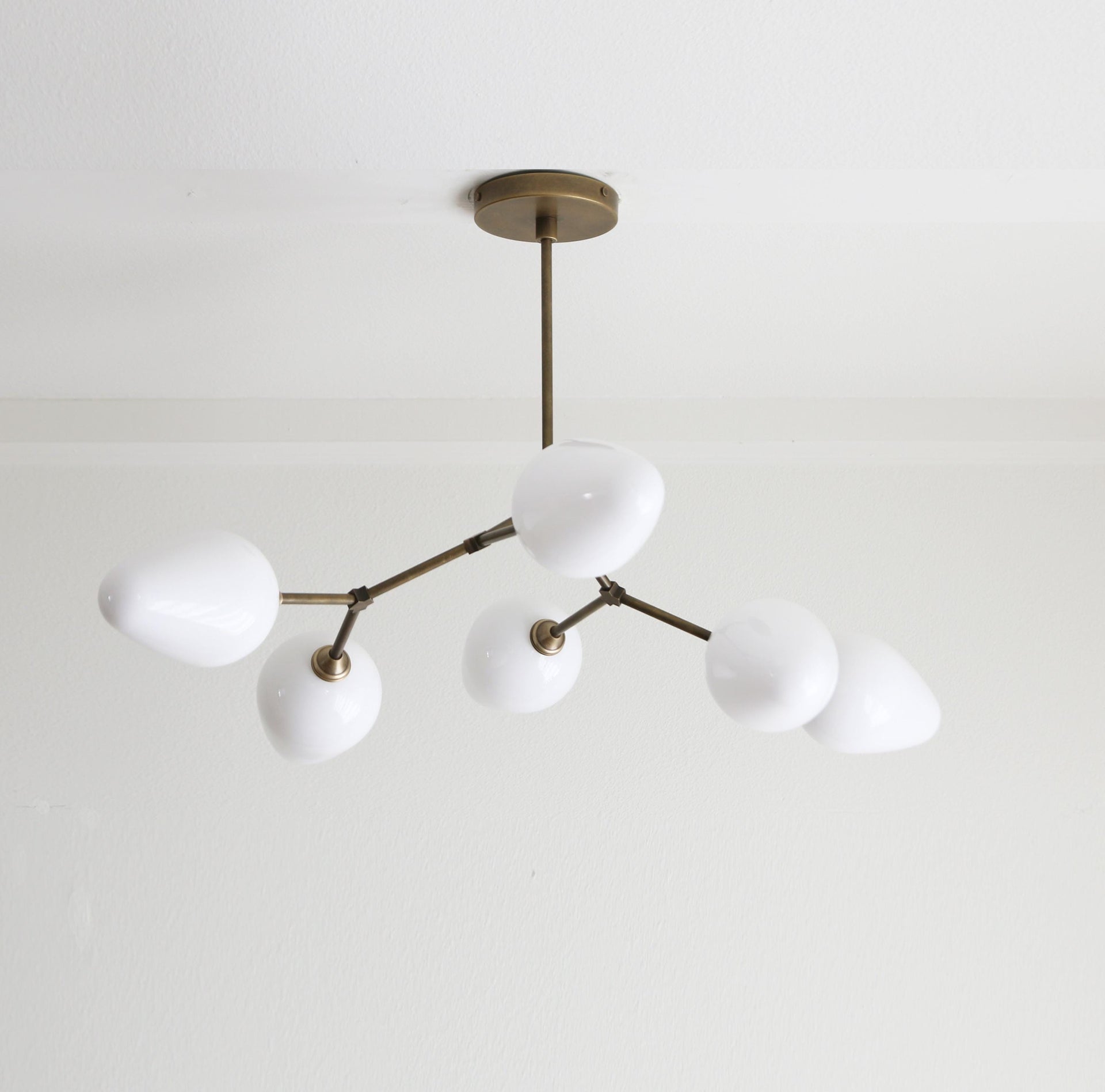Modern Brass Sputnik Chandelier, Mid-century Modern Sputnik, PPQ4, UL Listed No.4086