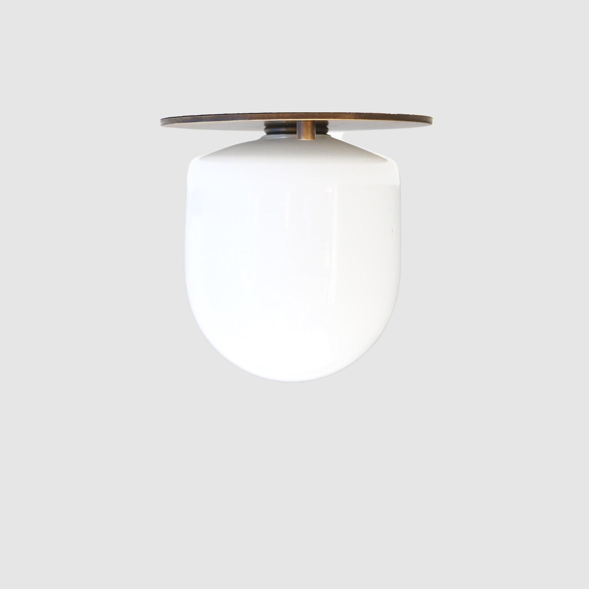 Bathroom vanity light, Wall Sconce Flush mount Ceiling Light, Modern Wall Sconce Ceiling Light with white glass shade, UL Listed No.0278