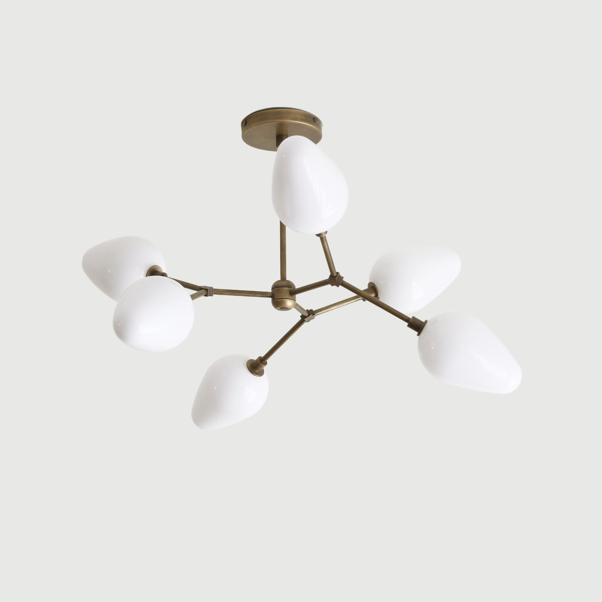 Modern Brass Sputnik Chandelier, Mid-century Modern Sputnik, PPQ4, UL Listed No.4069