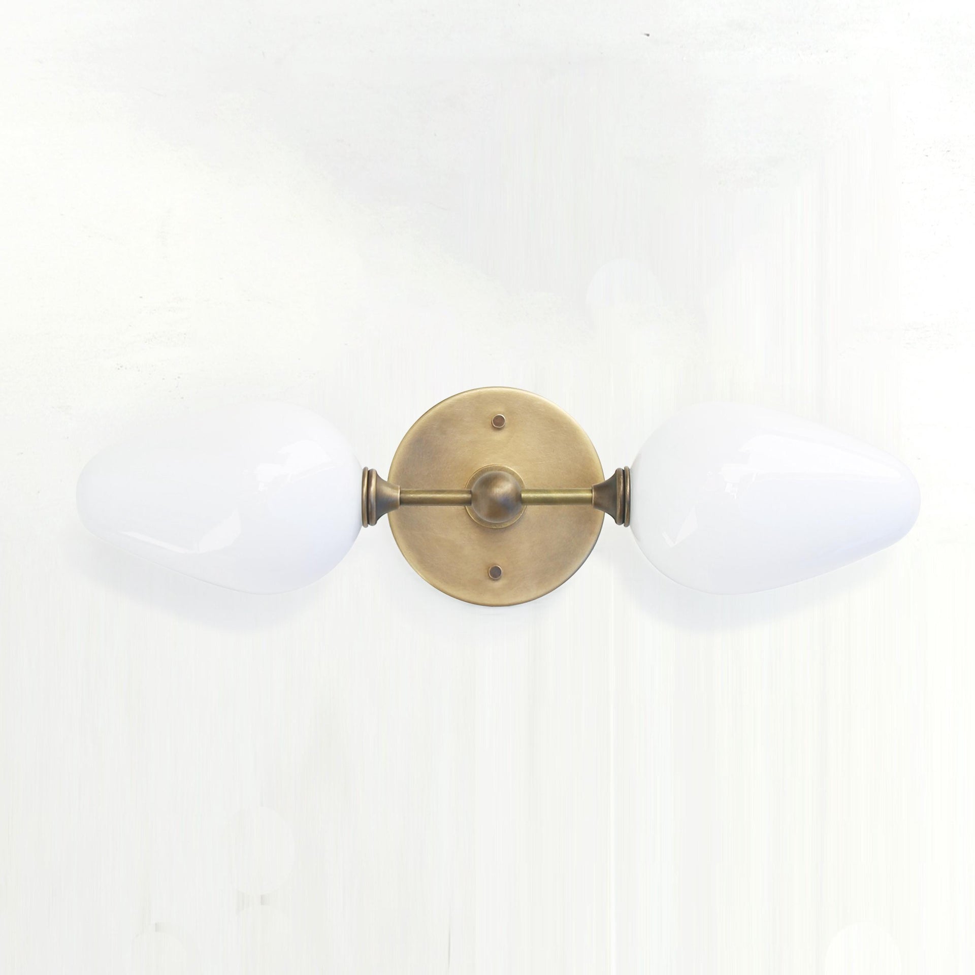 Bathroom Vanity, Vanity Fixture, Mid Century Brass Wall Sconce  light,  UL Listed. YAG-Tulip  No.3071