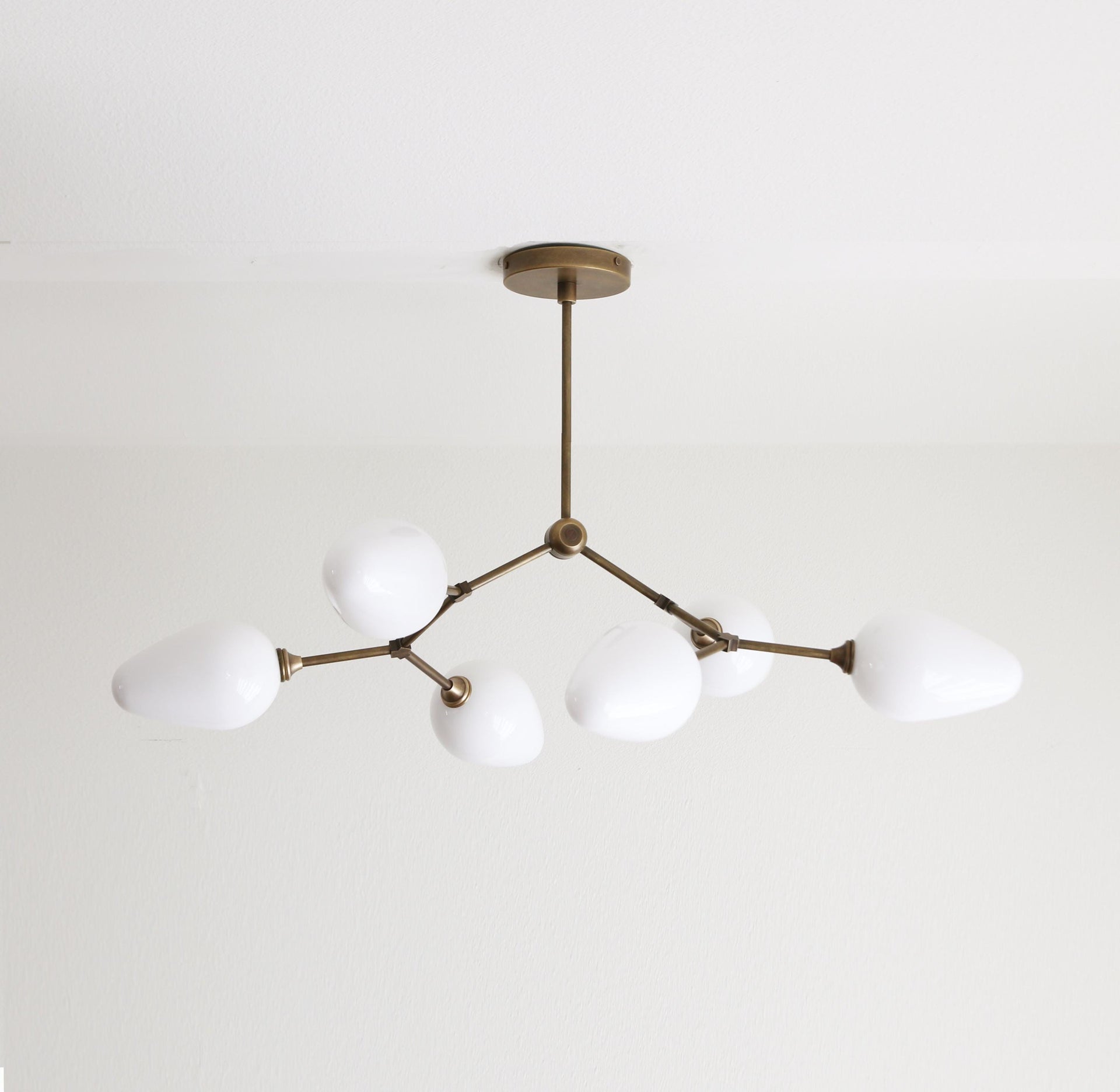 Modern Brass Sputnik Chandelier, Mid-century Modern Sputnik, PPQ4, UL Listed No.4086