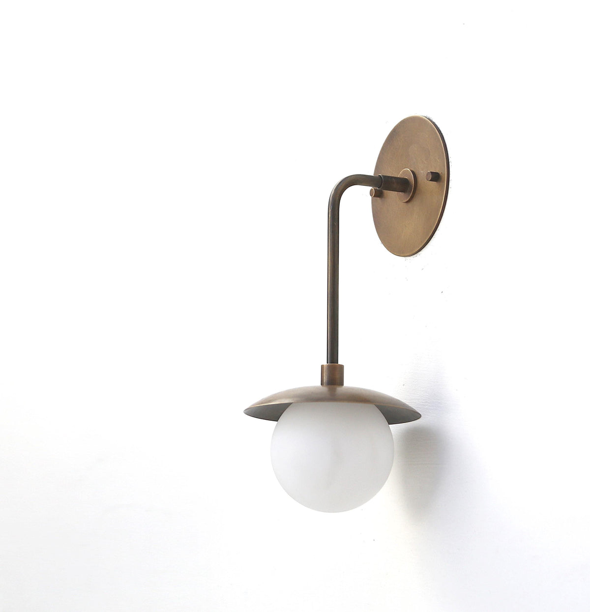 Wall Sconce light, Modern brass light, Bathroom vanity Light, Minimal Sconce Light PPQ4 UL Listed No.0556