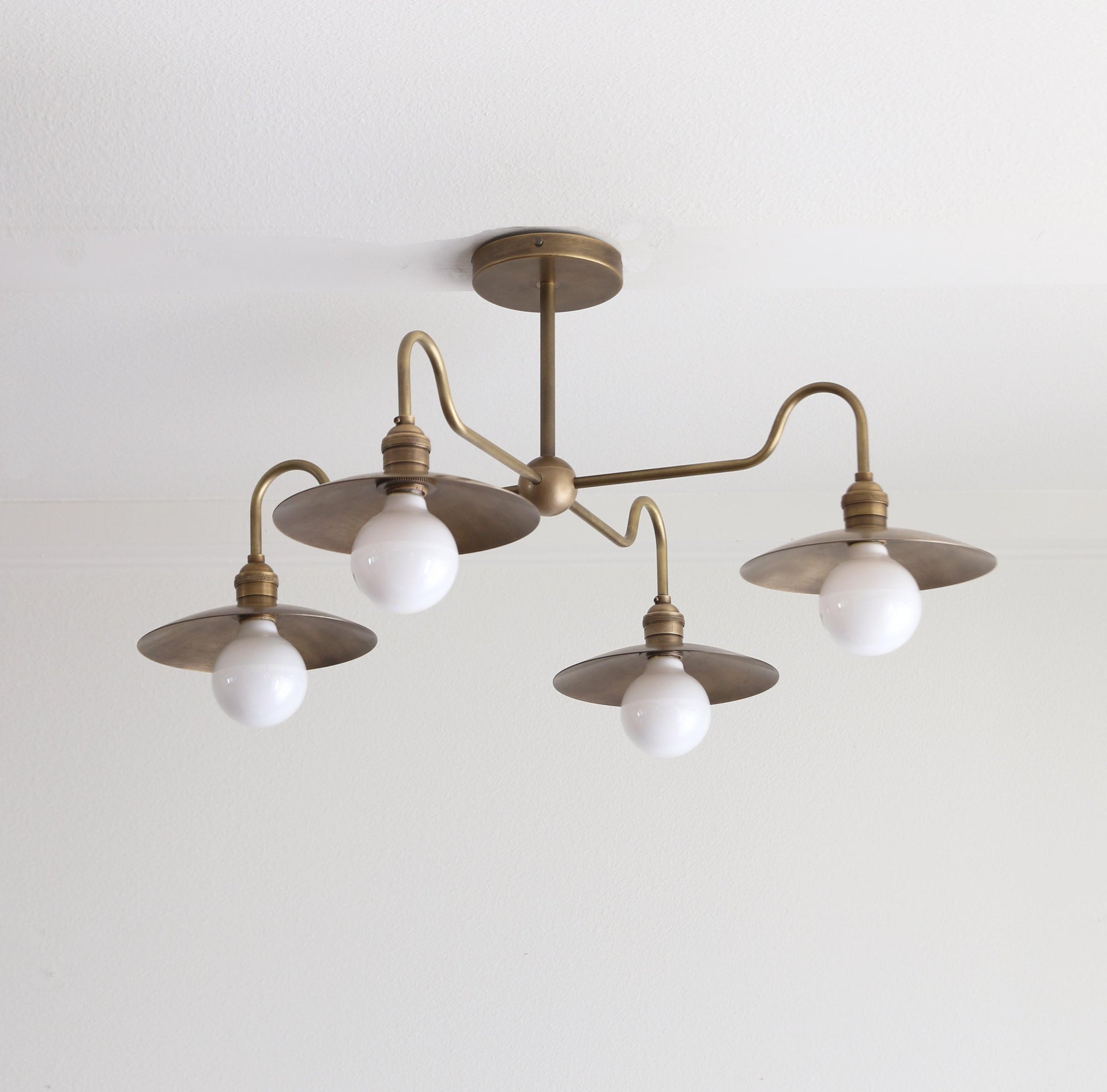 Chandelier -  Kitchen Island light- Ceiling light- Glass Ceiling Light - UL Listed - PPQ, No.S7015