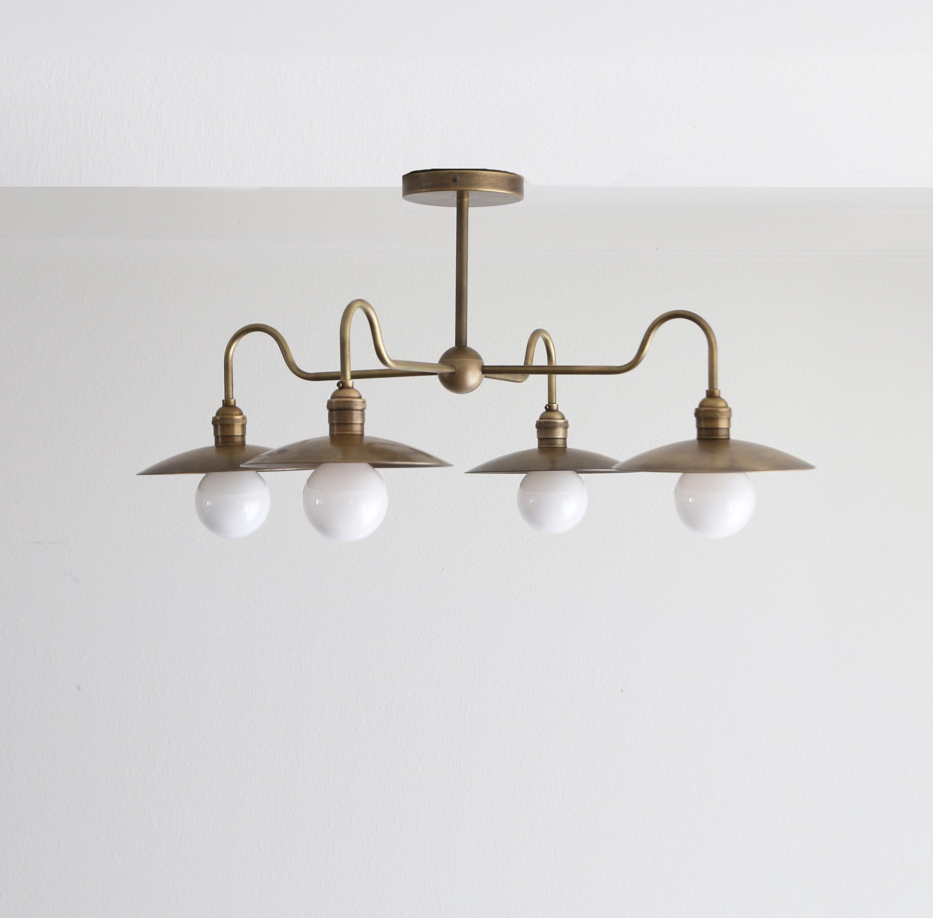 Chandelier -  Kitchen Island light- Ceiling light- Glass Ceiling Light - UL Listed - PPQ, No.S7015