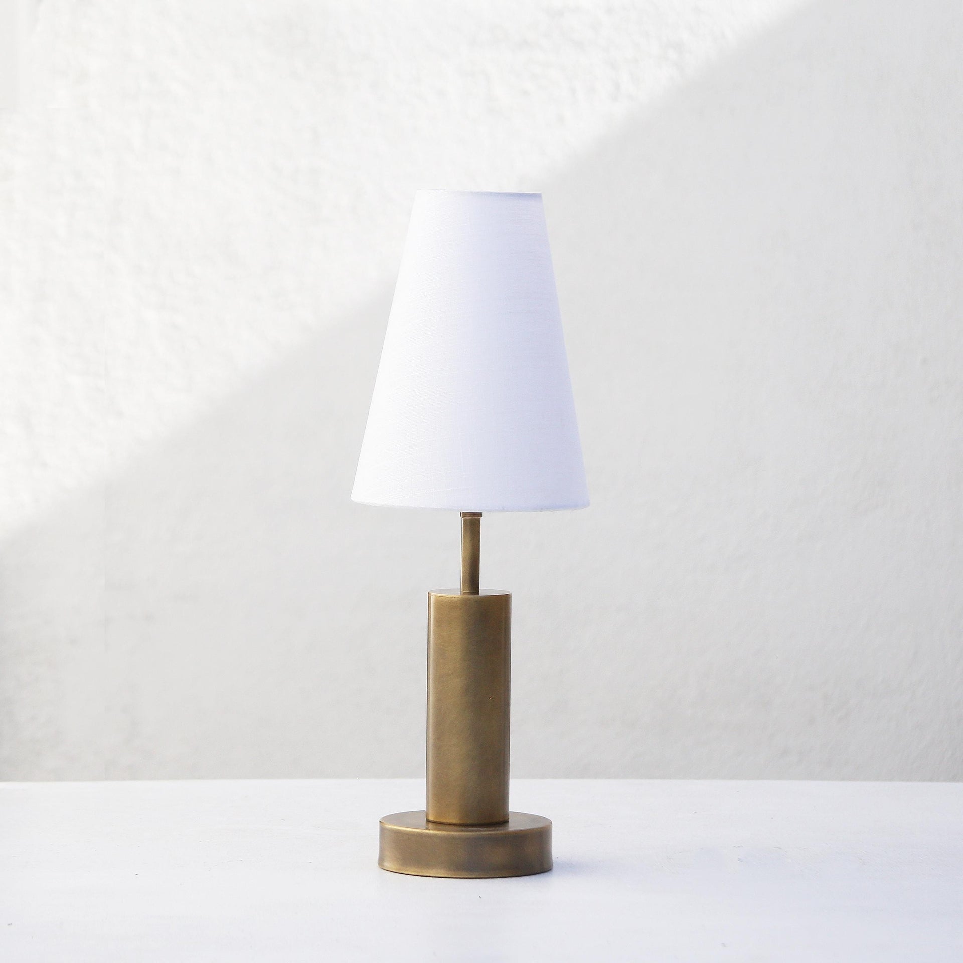 Table Lamp, Brass Table Lamp, Bedside Table  Lamp, No.0185-1