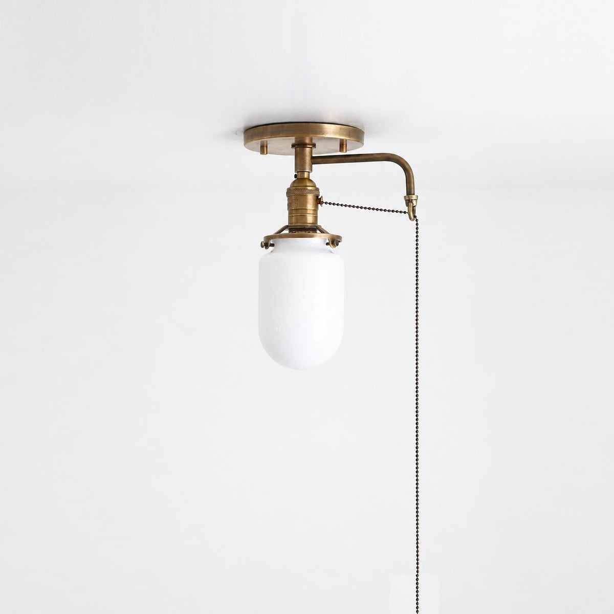 Flush Mount Ceiling Light Fixture - Schoolhouse Ceiling Light -UL Listed, C-LM, No.S7026-8