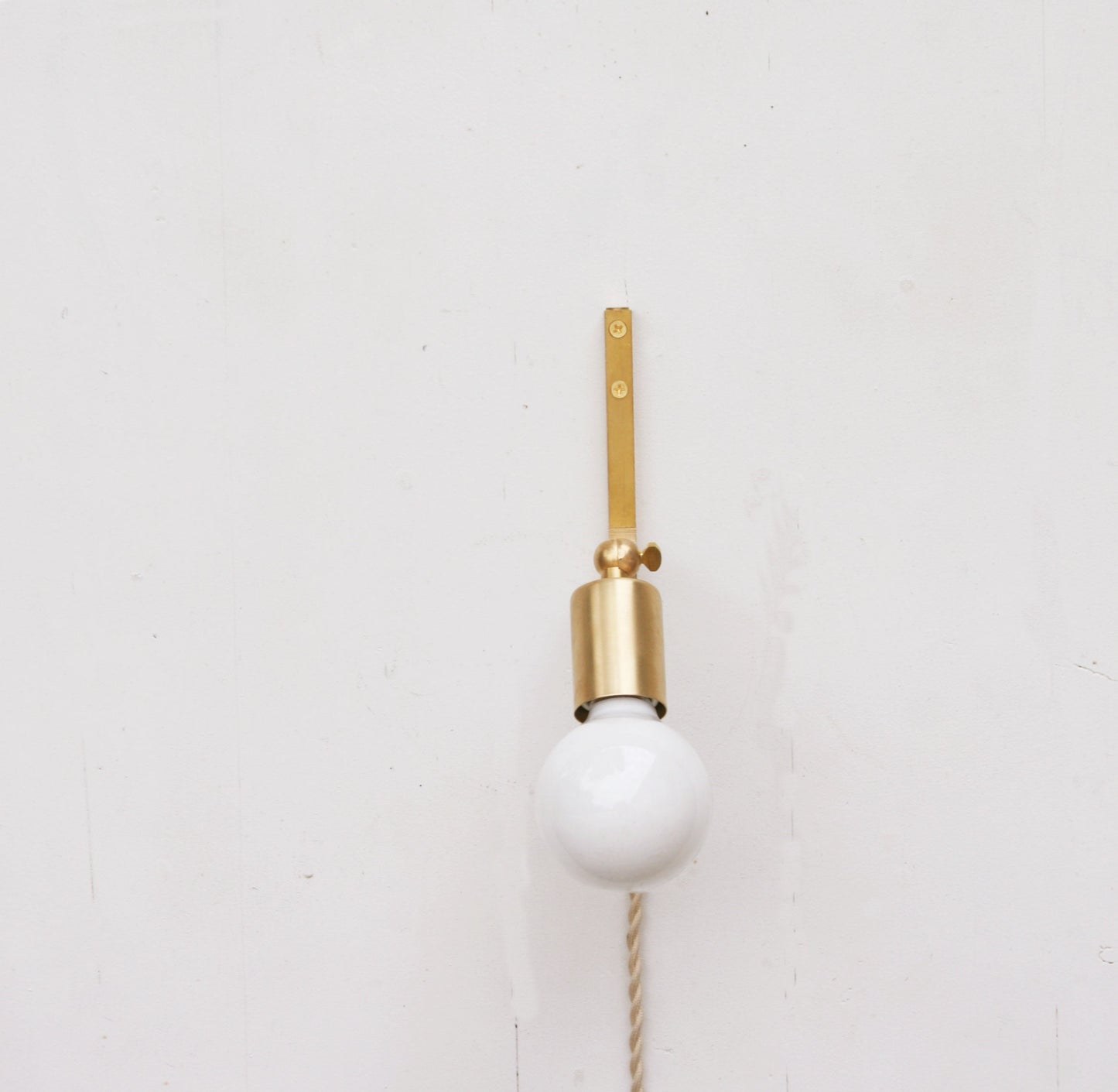 Adjustable Plug-in  Wall Sconce Light, Minimalist Wall Sconce Light, Brass Wall Sconce light