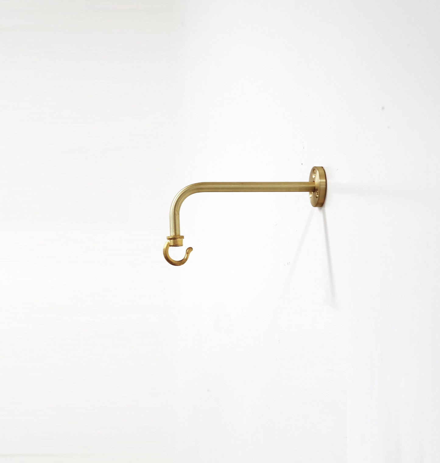 Brass planter hanger-Brass wall hanger-Brass wall hook-Brass planter hook-Brass hanging plant bracket hook