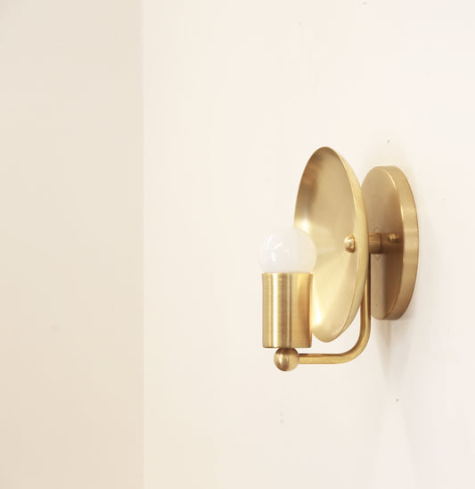 Brass Wall Sconce/Ceiling Flush Mount light, Solid  Brass Wall Sconce/Ceiling Flush Mount light