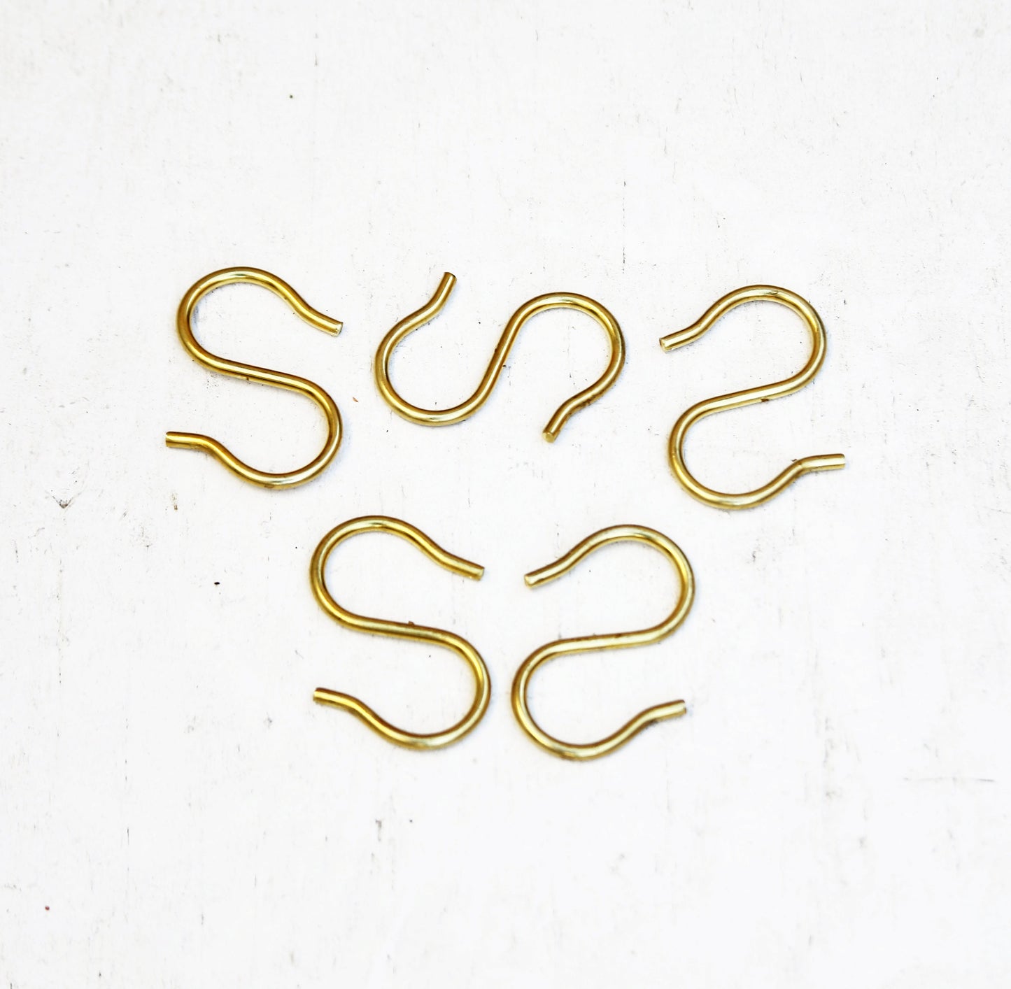 Brass "S" shape hook